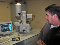 microscope électronique